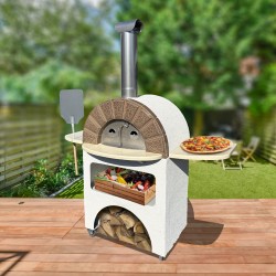 Capri Holzbackofen haselnuss-vanille + Pizzaschaufel